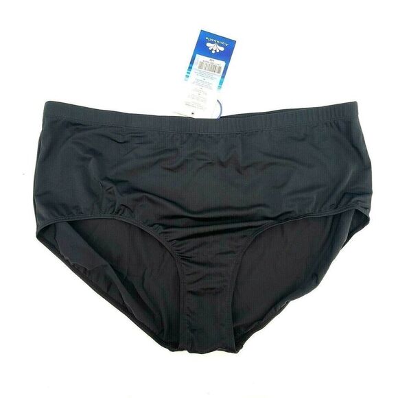 Swimsuits For All Solid  Black Swim Bottoms - Picture 9 of 9